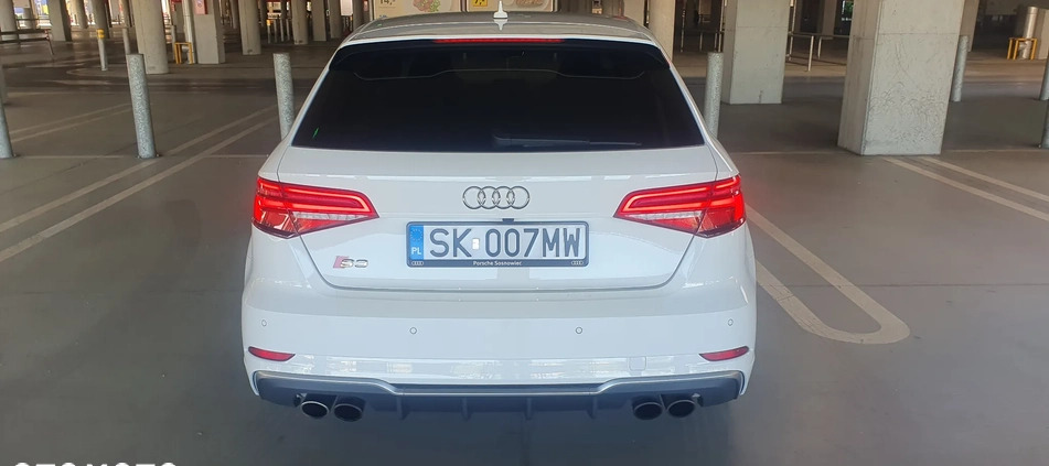 Audi S3 cena 114000 przebieg: 117000, rok produkcji 2018 z Katowice małe 121